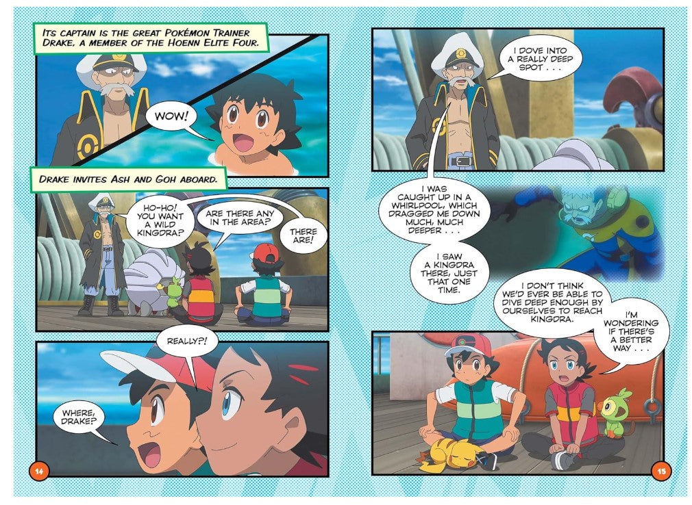 Pokemon Graphix Underwater Mission