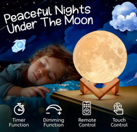 LED 12 Colour Changing Moon Light