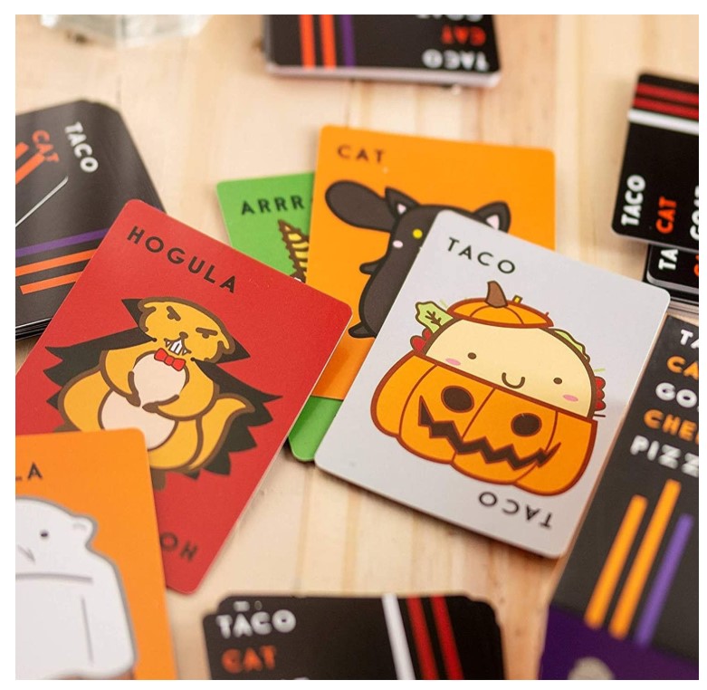 Blue Orange Halloween Edition:Taco Cat Goat Cheese Pizza