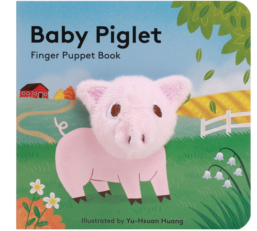 Chronicle Books Baby Piglet Finger Puppet Book