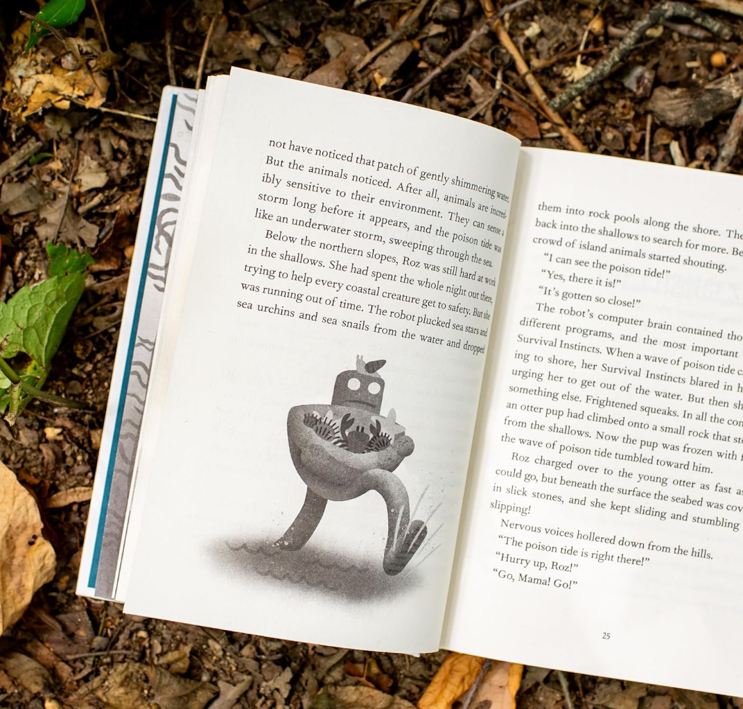 Peter Brown Wild Robot Protects