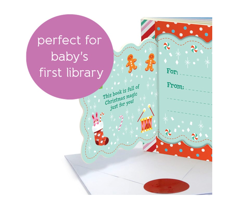 Little Bird Greetings Keepsake Book Baby's First Christmas Greeting Card Book