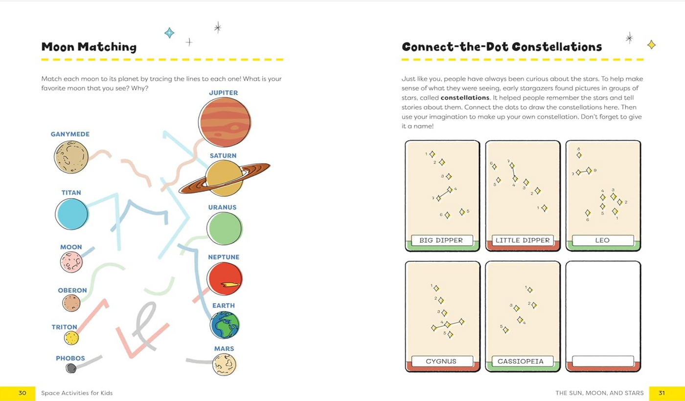 50 Crafts,Games & Puzzles Space Activities for Kids