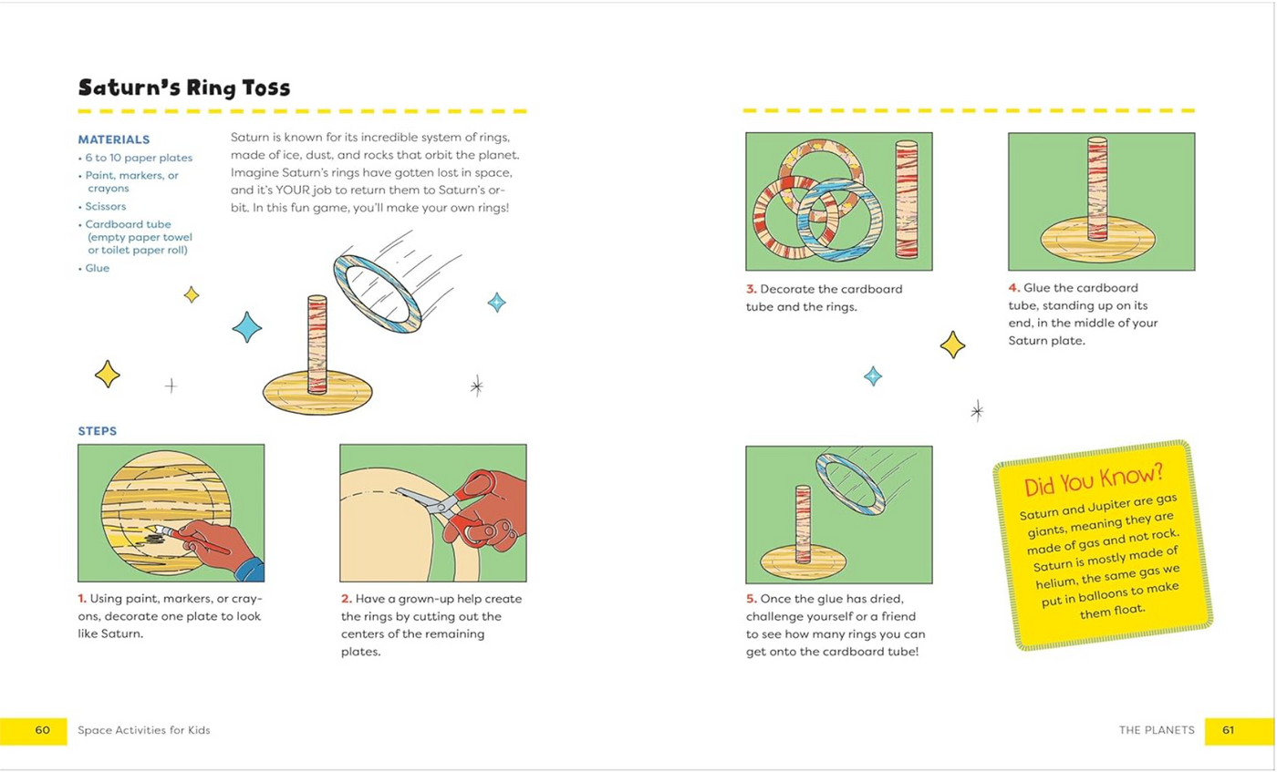 50 Crafts,Games & Puzzles Space Activities for Kids