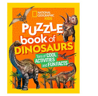 National Geographic Kids Puzzle Book Dinosaurs