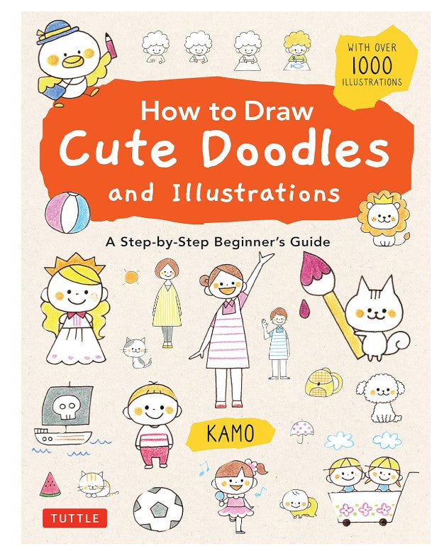 Step By Step How To Draw Cute Doodles and Illustrations