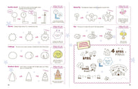 Step By Step How To Draw Cute Doodles and Illustrations