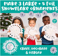 Creativity For Kids Make Your Own Snowflake Ornaments