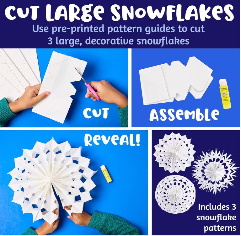 Creativity For Kids Make Your Own Snowflake Ornaments