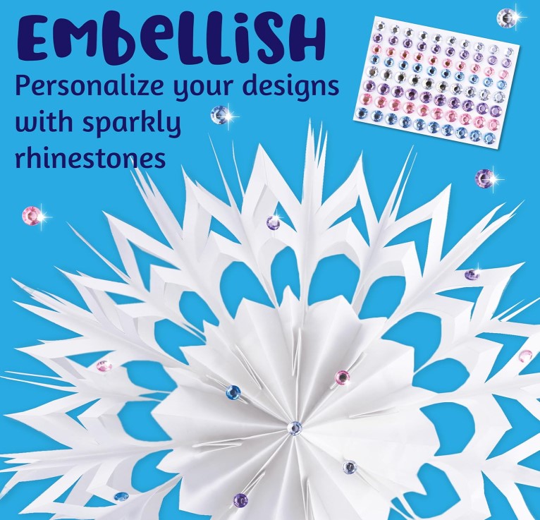 Creativity For Kids Make Your Own Snowflake Ornaments