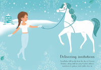 Usborne Little Sticker Dolly Dressing Snow Princess