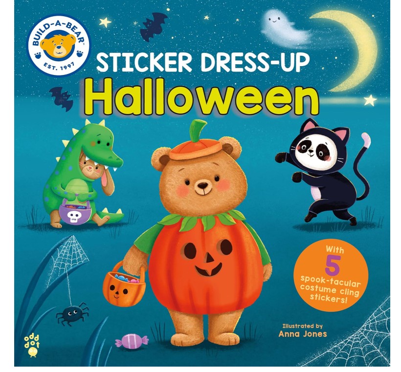 Build-A-Bear Sticker Dress up Halloween