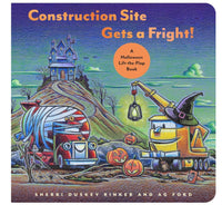 Lift-a-Flap Halloween Book Construction Site Gets a Fright
