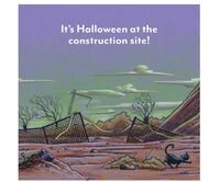 Lift-a-Flap Halloween Book Construction Site Gets a Fright