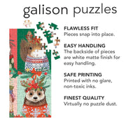 Galison Furry And Bright  500pc Puzzle