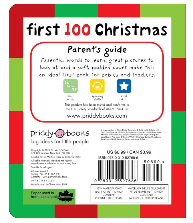Priddy Books First 100 Christmas