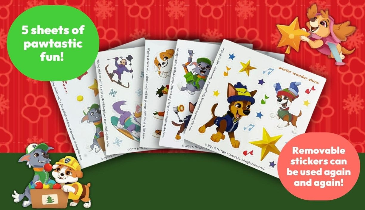 Peek and Play Book Paw Patrol Christmas is PAWSOME