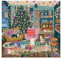 Galison Season's Readings 500pc Foil Puzzle