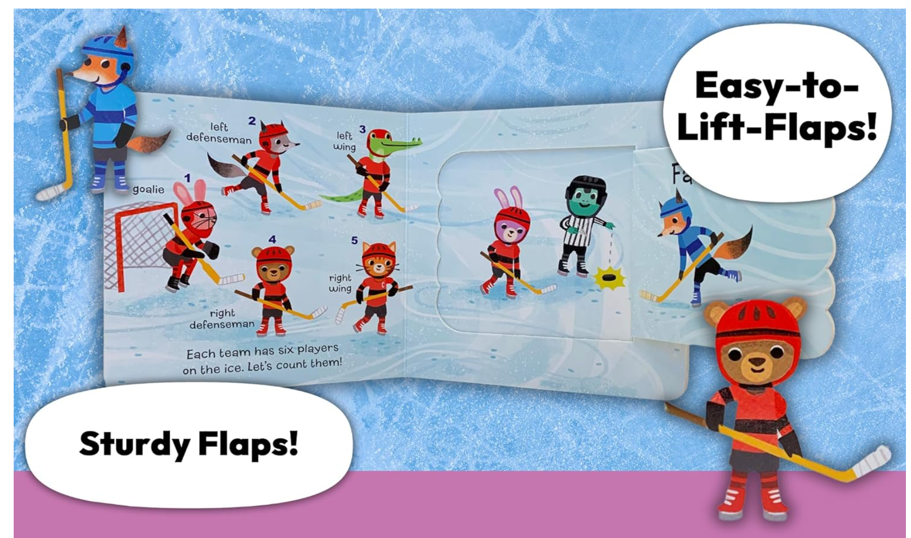 Cottage Door Press Hockey Lift The Flap