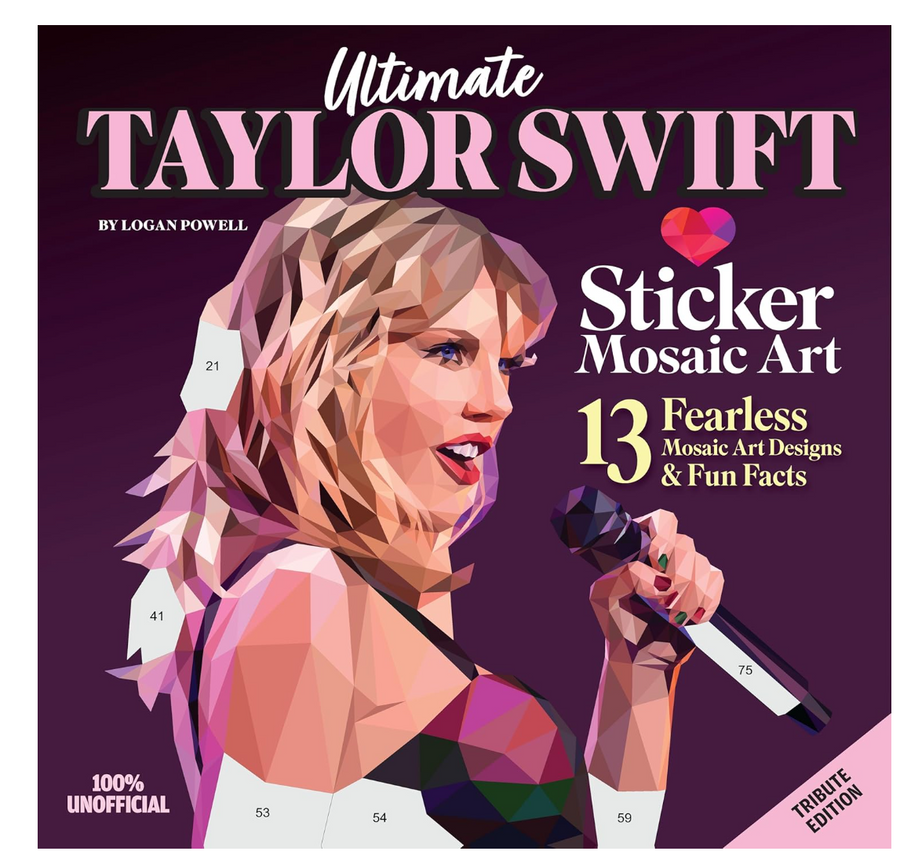 Logan Powell Ultimate Taylor Swift Sticker Mosaic Art