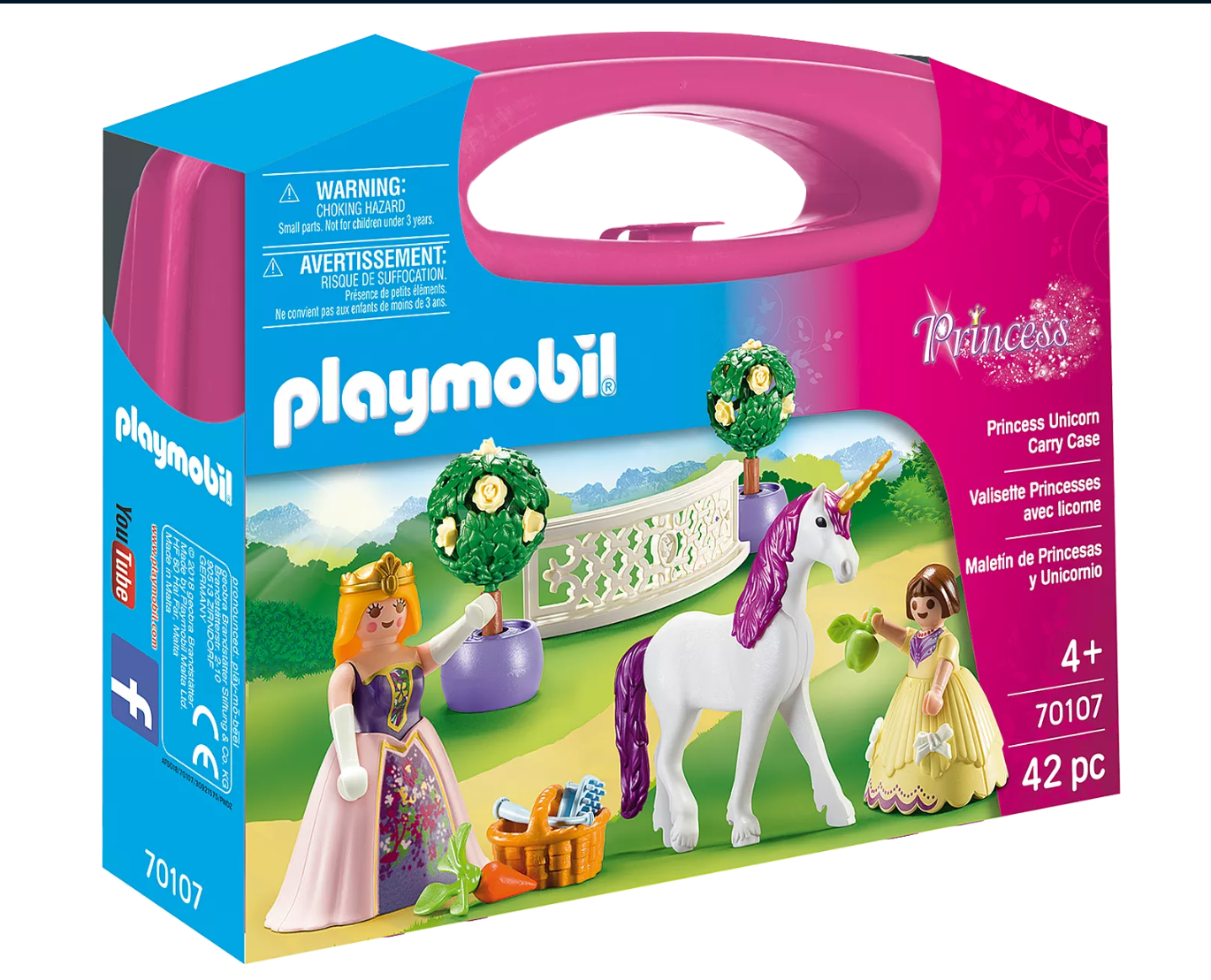 Playmobil Princess Unicorn Large Carry Case 70107