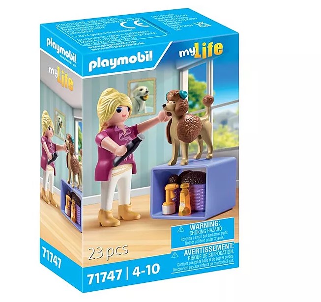 Playmobil My Life Dog Groomer 71747