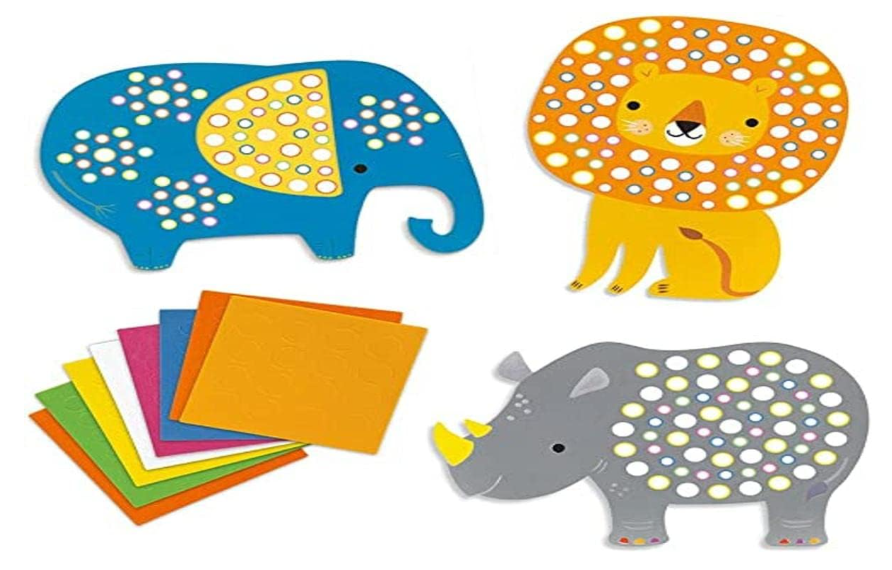 Djeco Soft Jungle Collages