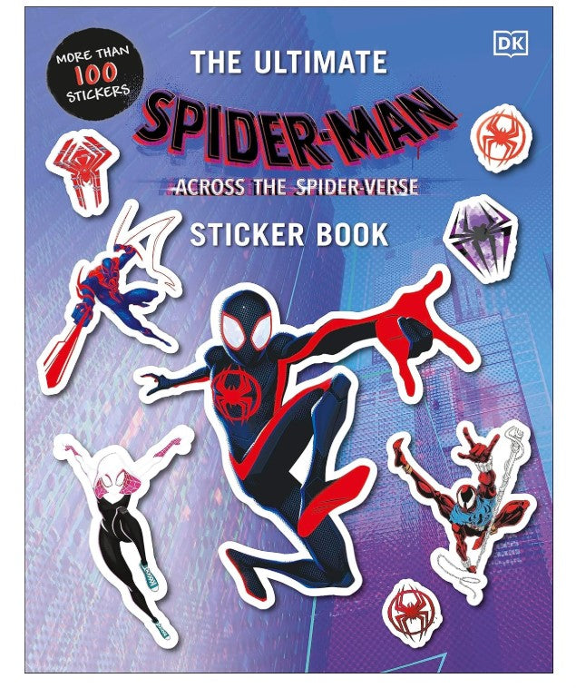Matt Jones Marvel Spider-Man Across the Spider-Verse Ultimate Sticker Book