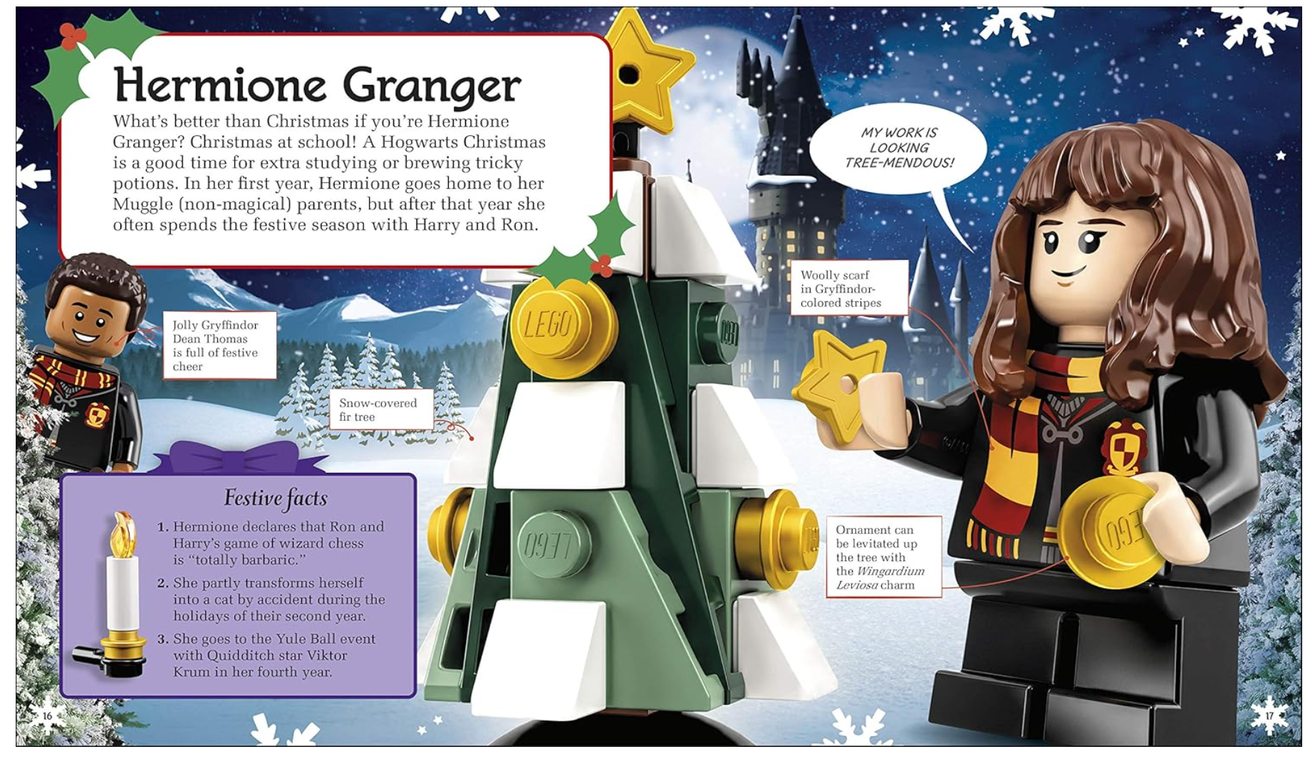 DK LEGO Harry Potter Holidays at Hogwarts