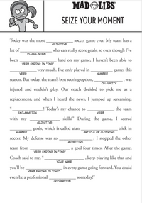 Mad Libs GOALLLLLL! Mad Libs World's Greatest Word Game About Soccer