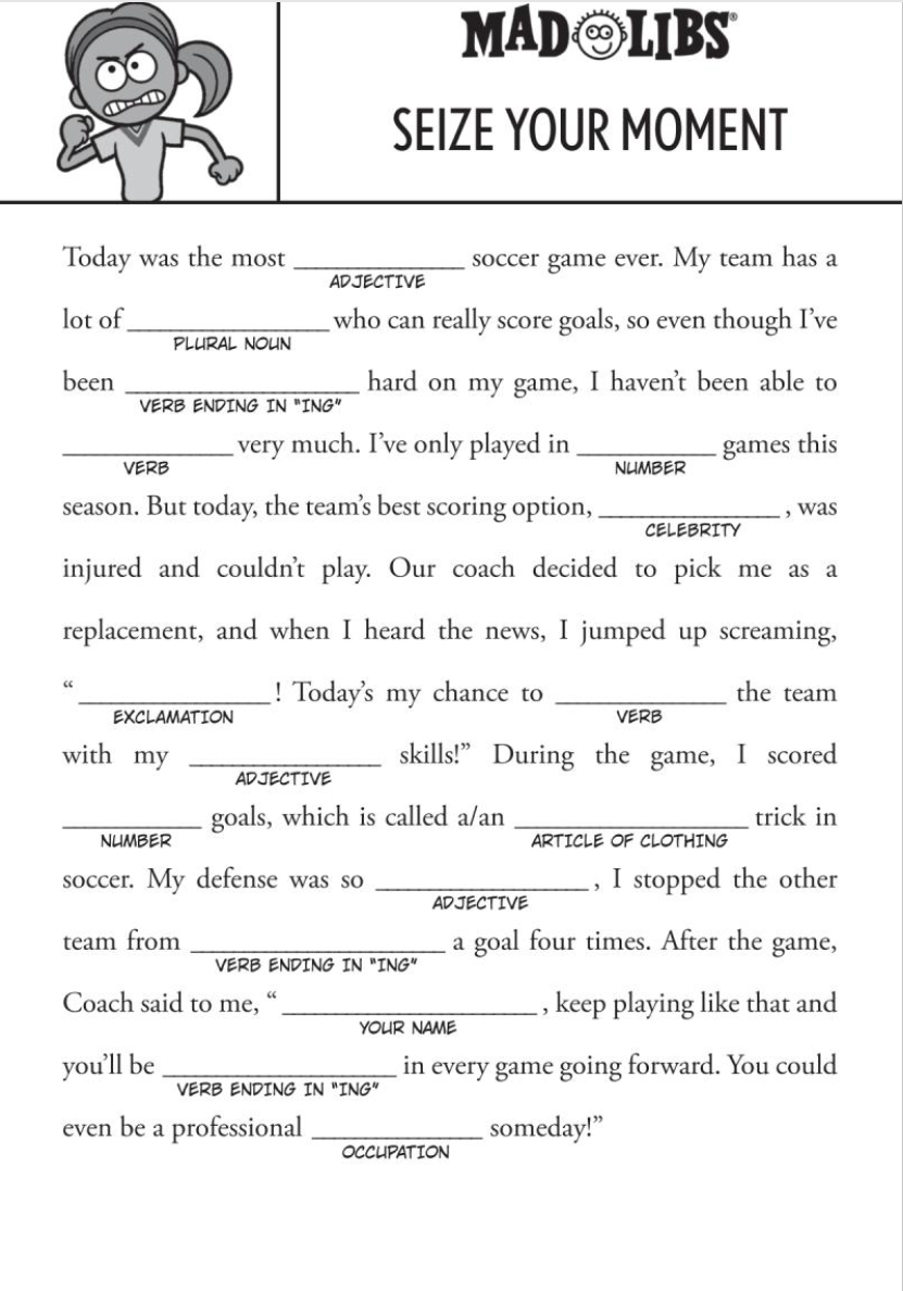 Mad Libs GOALLLLLL! Mad Libs World's Greatest Word Game About Soccer