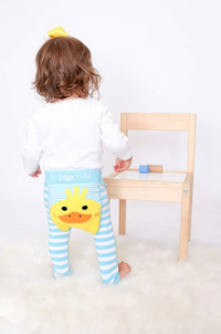 6-12 Months Puddles (Duck) - 3pc Legging & Sock Set
