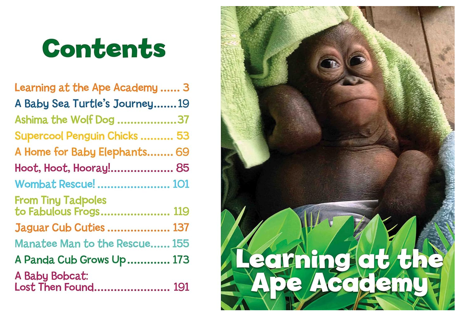 National Geographic Kids 5  Minute Baby Animal Stories