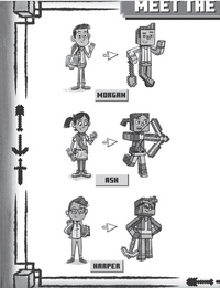 Minecraft Woodsword Chronicles Ghast in the Machine! Book 4