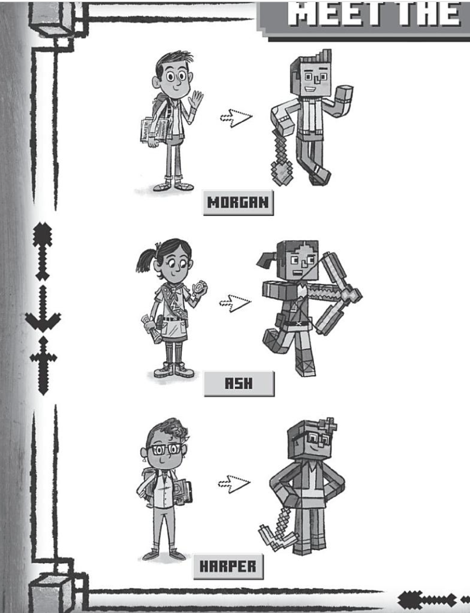 Minecraft Woodsword Chronicles Ghast in the Machine! Book 4