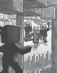 Minecraft Woodsword Chronicles Ghast in the Machine! Book 4