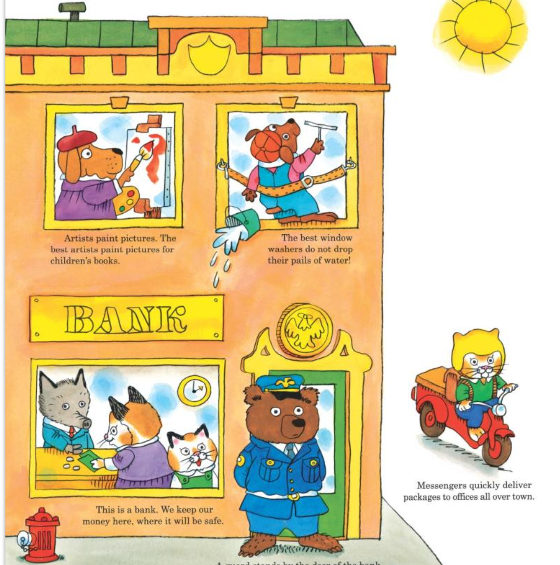 Richard Scarry Busy Busy Town