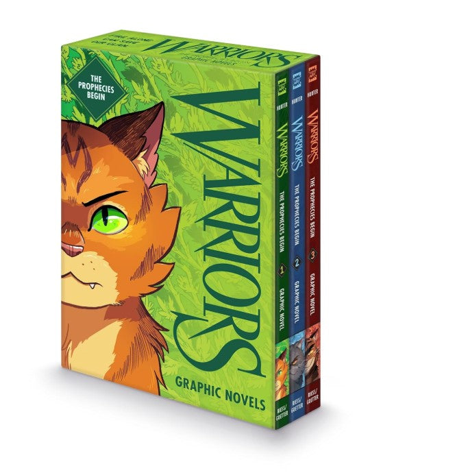 Warriors Graphic Novel The Prophecies Begin Books 1-3