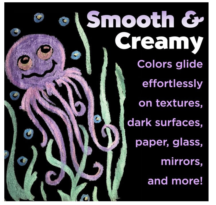 Faber-Castell Metallic Gel Crayons