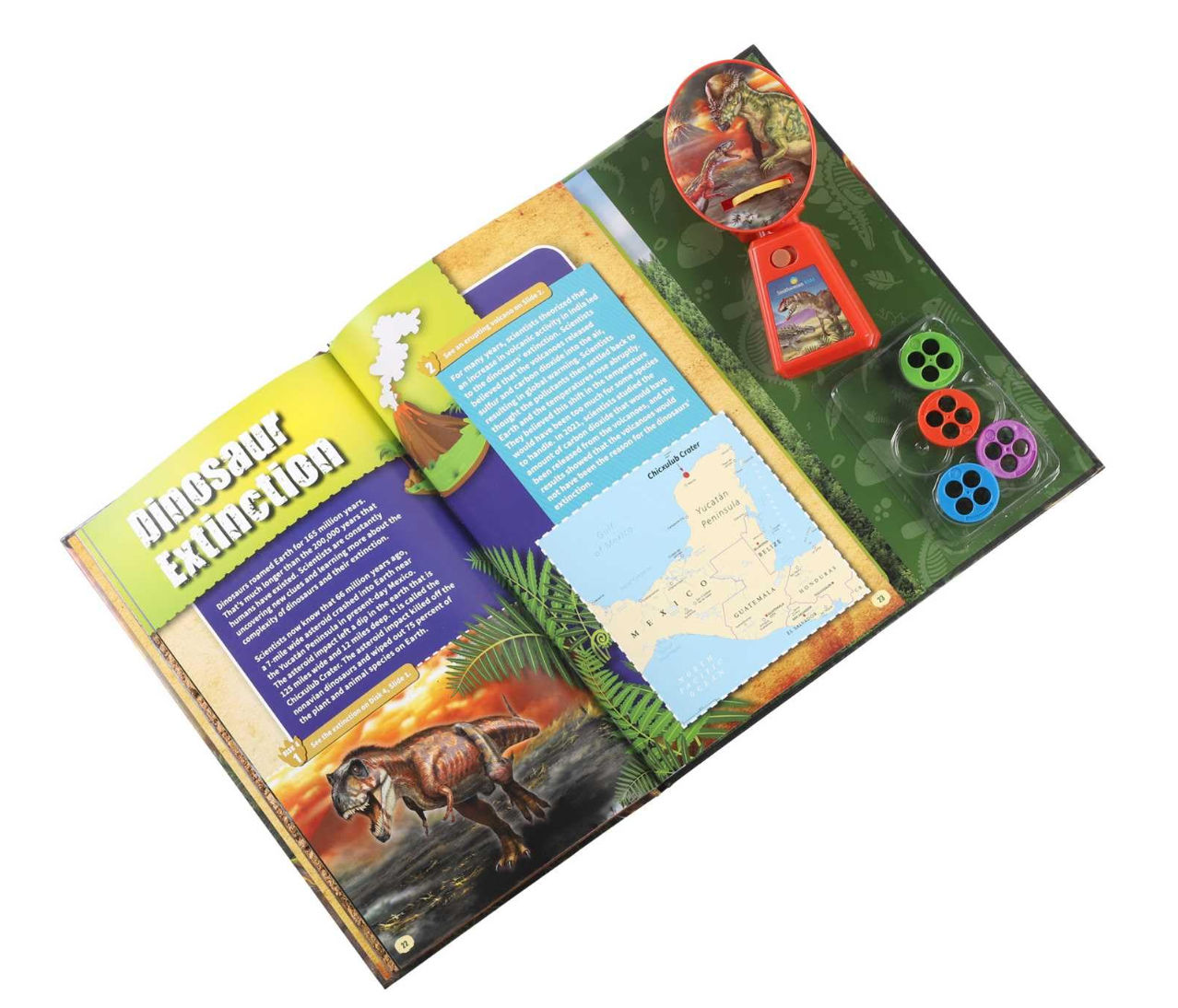 Smithsonian Kids Dinosaurs Guidebook & Projector