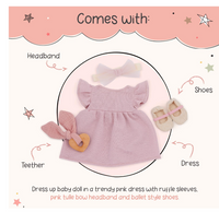 Lullababy Pink Dress with Headband