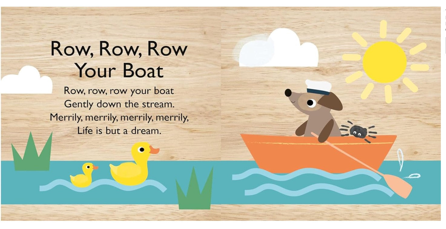 Row Row Row Your Boat Bath Book & Baby Duck Gift Set