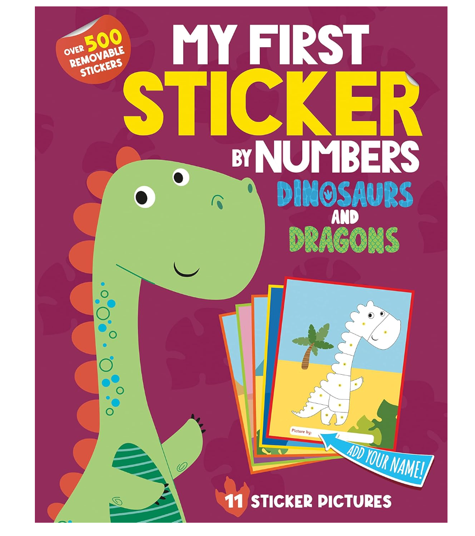 Source Books Dinosaurs & Dragons My First Sticker