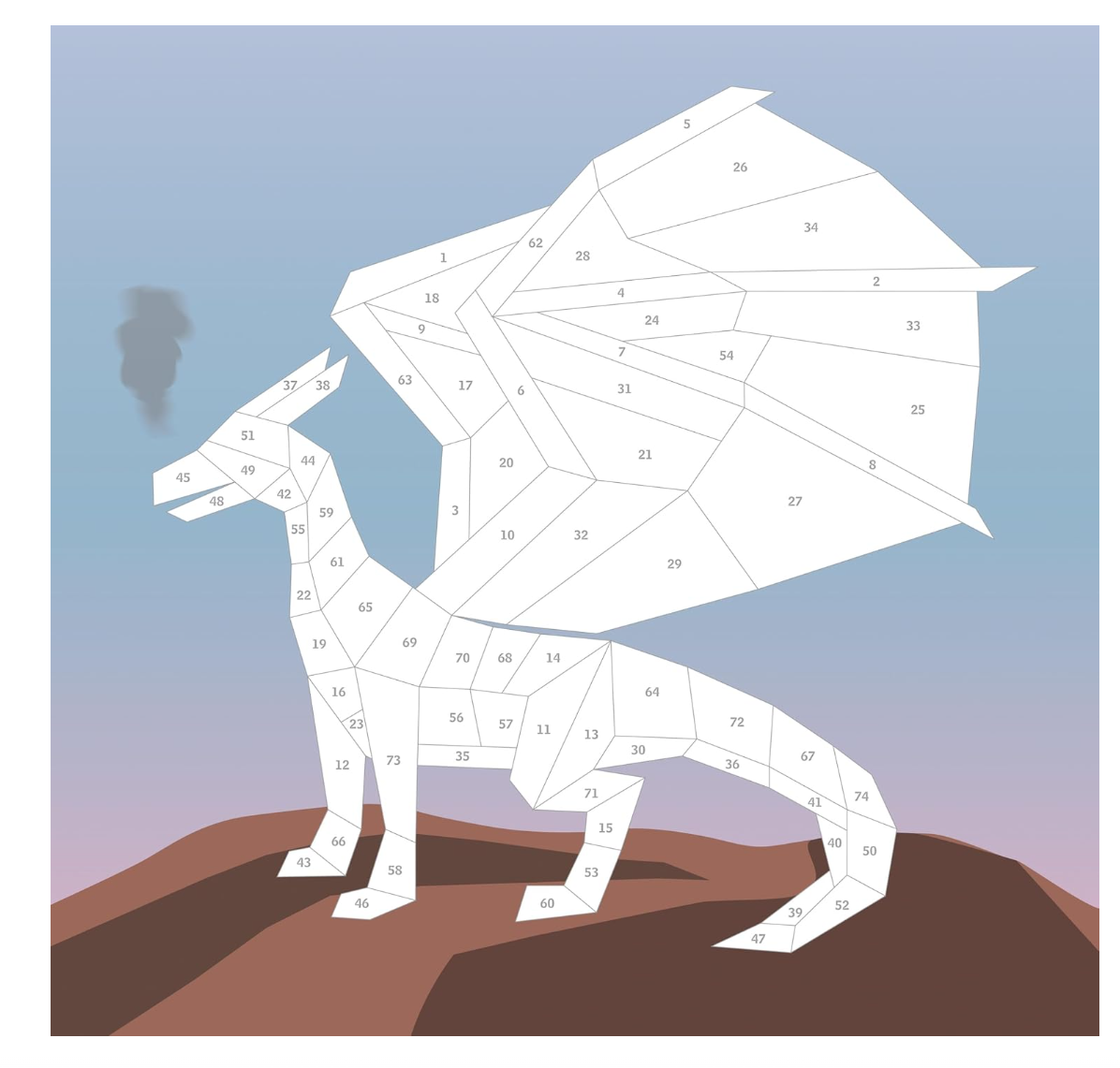 Paint by Sticker Unicorns & Magic