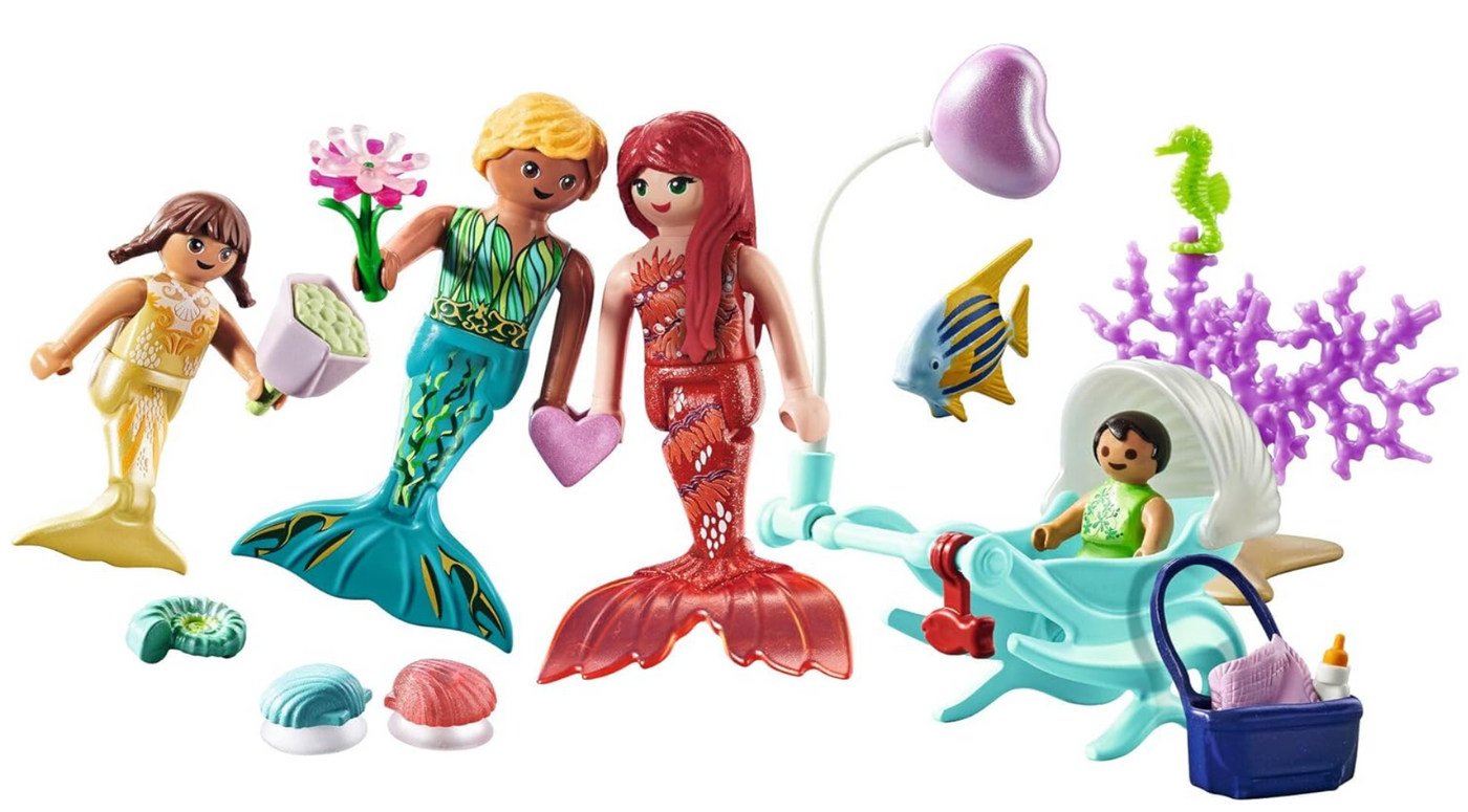 Playmobil Magic Mermaid Family Starter Pack