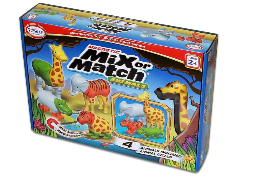 Popular Playthings Magnetic Animals Mix Or Match