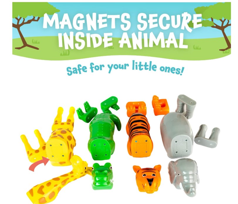 Popular Playthings Magnetic Animals Mix Or Match