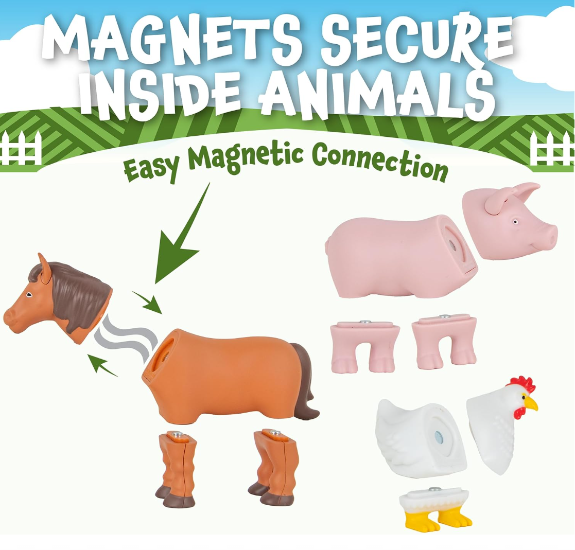 Popular Playthings Mini Mix Or Match Farm Animals