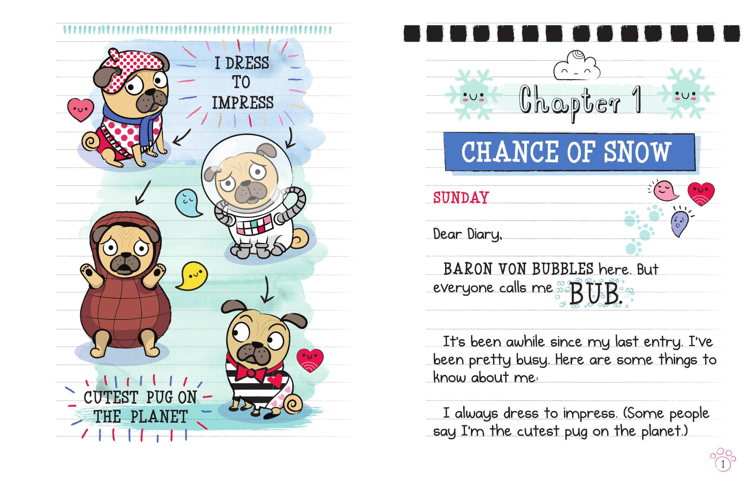 Diary Of A Pug Pug's Snow Day #2