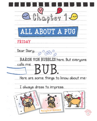 Diary Of A Pug Pug Blasts Off #1